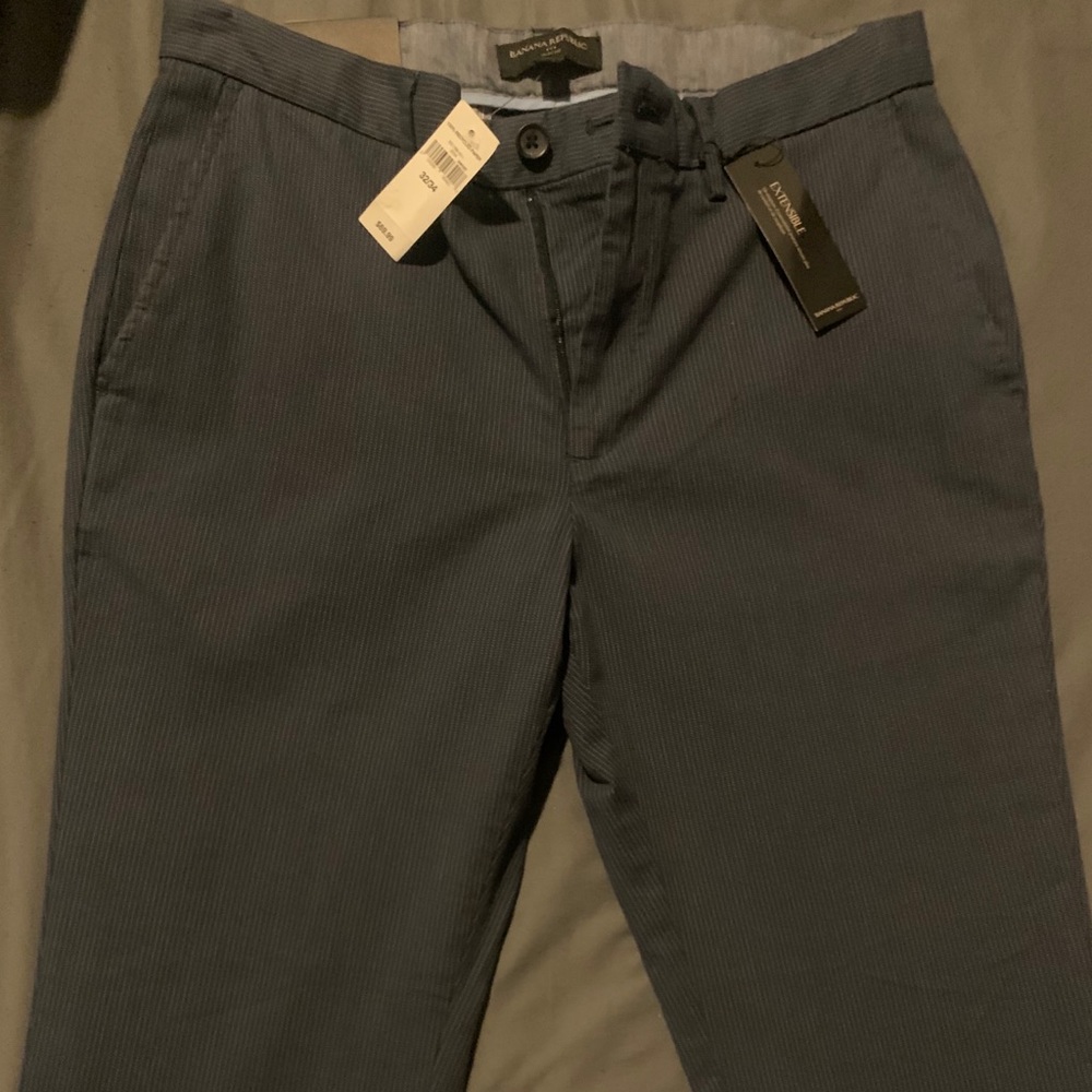 Banana republic slim stretch slacks 32x34